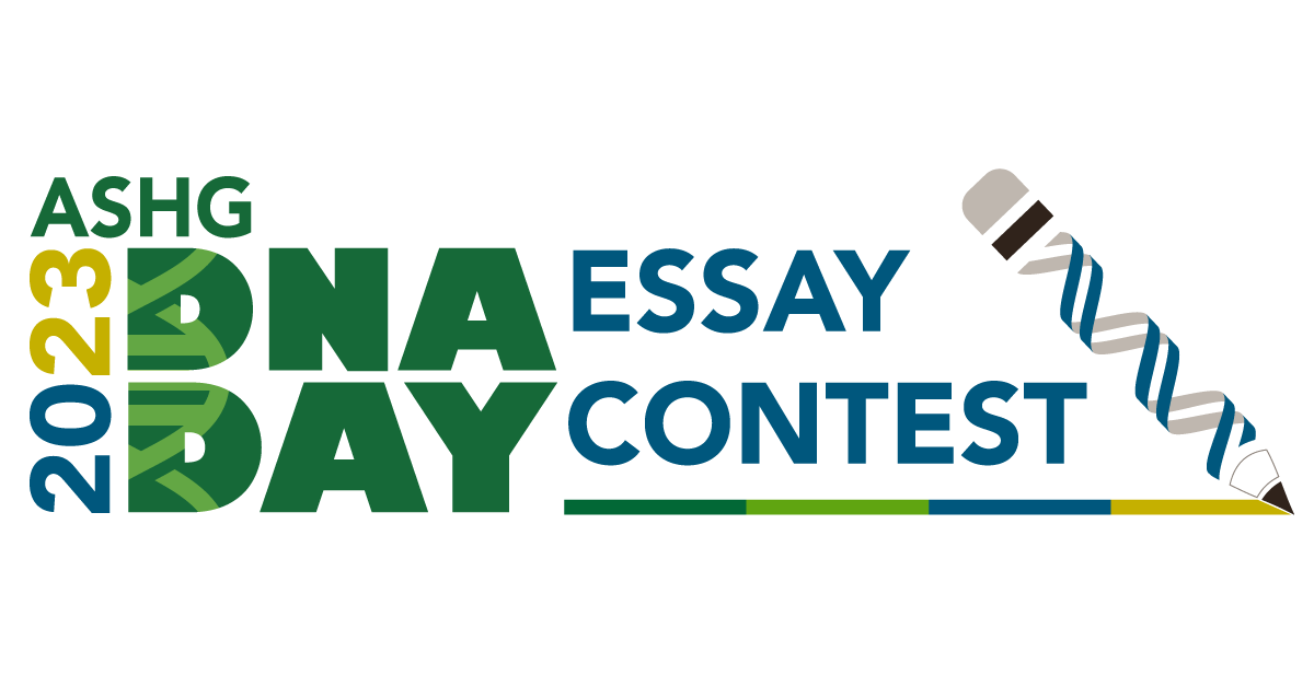 2023 DNA Day Essay Contest Logo